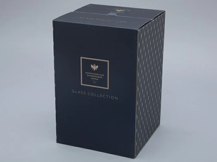 Набор (4 бокала для шампанского) 200 мл, Кобальтовая сетка арт. 14.11005.07, 