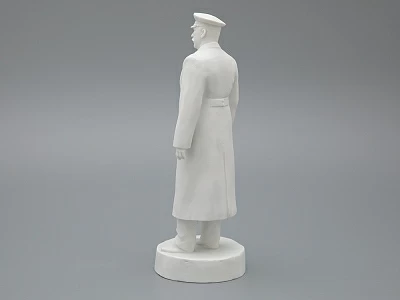 Скульптура Генералиссимус Сталин И.В., в подарочной упаковке, Белый бисквит, арт. 81.33452.00.1