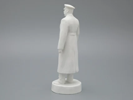 Скульптура Генералиссимус Сталин И.В., в подарочной упаковке, Белый бисквит, арт. 81.33452.00.1,  Скульптура Генералиссимус Сталин И.В., в подарочной упаковке, Белый бисквит, арт. 81.33452.00.1,