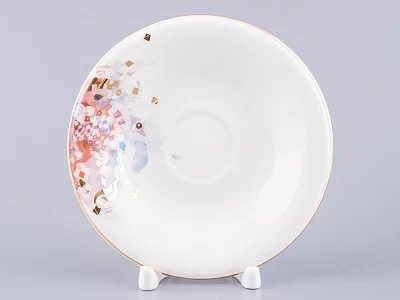 Чашка с блюдцем чайная форма Сад рисунок Фея смелости арт. 81.24851.00.1