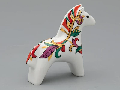 Скульптура форма Лошадь рисунок Красная арт 82.04520.00.1 Скульптура форма Лошадь рисунок Красная арт 82.04520.00.1