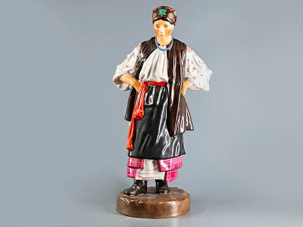 Скульптура Народности России Малороссиянка арт. 82.69842.00.1