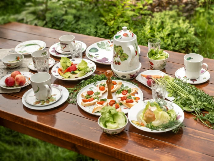 Тарелка 225 мм форма Европейская глубокая Мамина Дача, арт. 80.48015.00.1, 