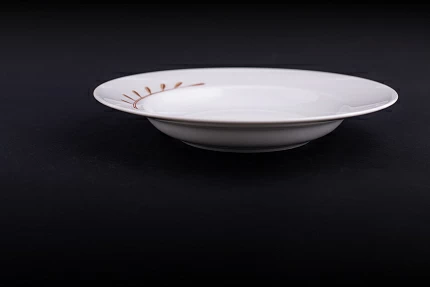 Тарелка глубокая 225 мм Сентябрь на форме Европейская, арт 70.02000.00.1 Тарелка глубокая 225 мм Сентябрь на форме Европейская, арт 70.02000.00.1