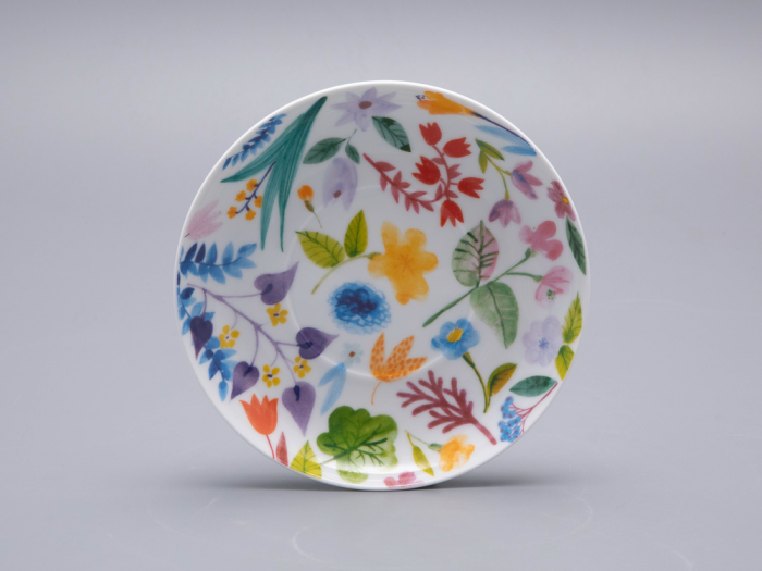 Бокал с блюдцем форма Ленинградский рисунок Primavera, арт. 81.34502.00.1, 