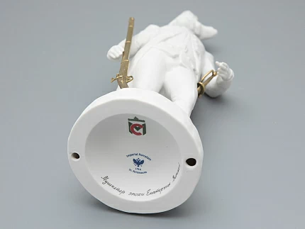 Скульптура Мушкетер эпохи Екатерины Великой, в подарочной упаковке, рисунок Белый бисквит, арт 81.31939.00.1