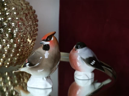 Скульптура форма Снегирь рисунок Снегирь арт. 82.78550.00.1, 