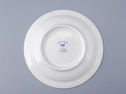 Чашка с блюдцем для бульона Молодежная Сетка-Блюз 2 арт. 81.26642.00.1, 