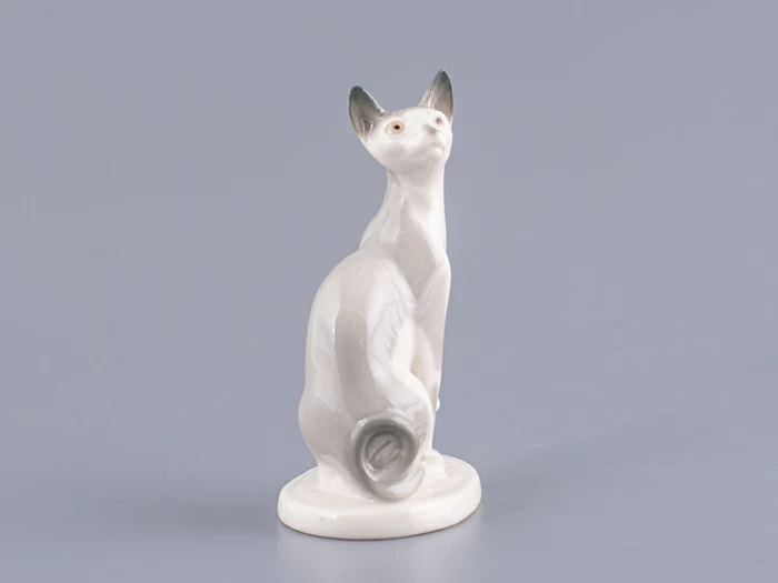 Скульптура Кошка-сфинкс серый арт. 82.69691.00.1, 