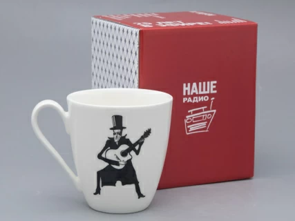 Бокал форма Вариации рисунок Автопортрет Э. Шклярского в подарочной упаковке арт. 81.27743.00.1, 