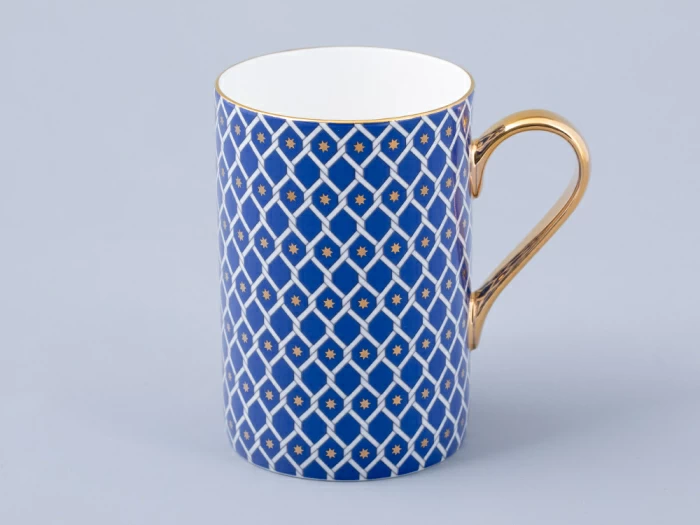 Бокал 400 мл форма Идиллия рисунок Индиго 2 арт. 80.43246.00.1,  Бокал 400 мл форма Идиллия рисунок Индиго 2 арт. 80.43246.00.1,