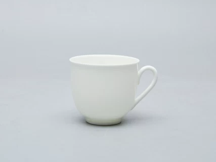 Чашка с блюдцем форма Ландыш рисунок Снеговик, арт. 81.28061.00.1, 