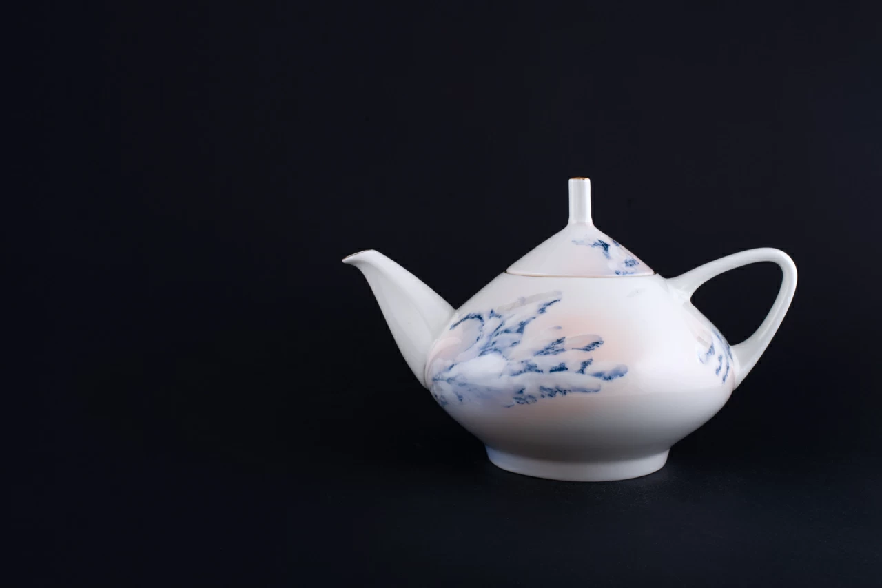 Чайник заварочный Морозное утро на форме Купольная, арт 40.03512.00.1, 