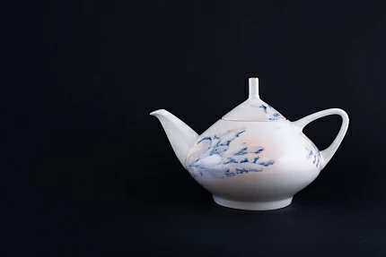 Чайник заварочный Морозное утро на форме Купольная, арт 40.03512.00.1