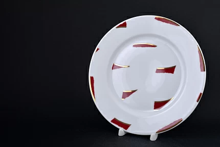 Тарелка 270 мм, Пурпур, на форме Европейская 2, арт 60.15809.00.1