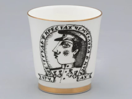 Подарочный набор стопок форма Сувенирная 1, рисунок Русская культура, арт. 81.31748.00.1, 