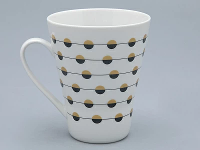 Бокал форма Колокол рисунок Балтийский берег 2, арт 80.45175.00.1