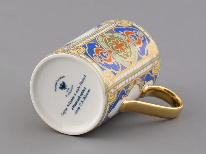 Бокал 400 мл в подарочной упаковке, форма Соло, рисунок Нежный Ирис, арт. 81.32712.00.1, 