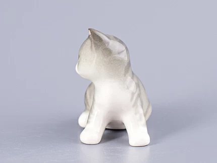Скульптура Котенок Парамоша серый арт. 82.50636.00.1