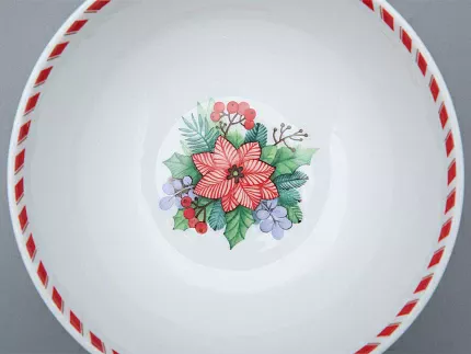 Салатник 190 мм Восточная рисунок Зимняя история арт. 80.45170.00.1