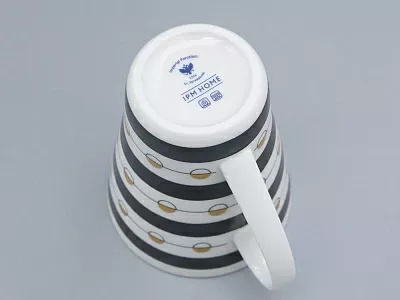 Бокал форма Колокол рисунок Балтийский берег 3, арт 80.45176.00.1