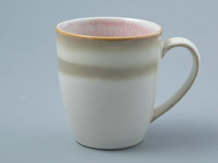 Кружка высокая 350 мл. Душевная кухня рисунок Розовый рай арт. 42.00057.00.1, 