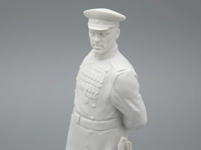 Скульптура Маршал Рокоссовский К.К., в подарочной упаковке, Белый бисквит, арт. 81.33455.00.1, 