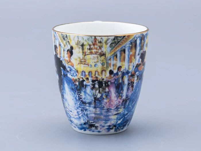 Бокал форма Вариации 450 мл рисунок Бал Пушкинских героев, арт 80.69999.00.1, 