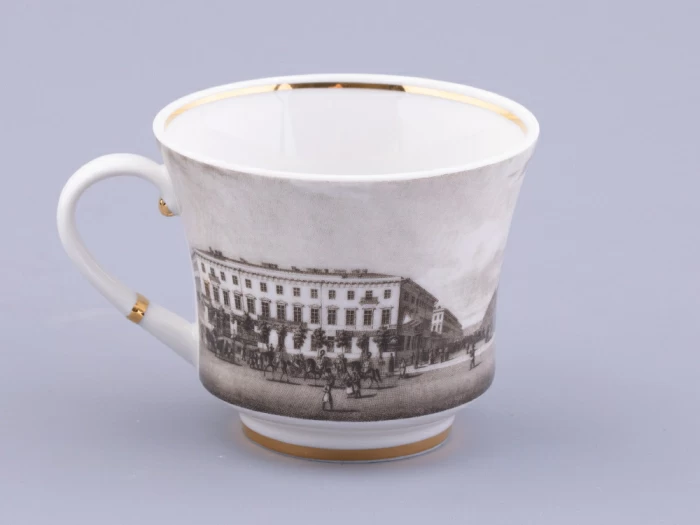 Чашка с блюдцем чайная, форма Банкетная, рисунок Великолепный Невский Малая Конюшенная, арт. 81.32686.00.1, 