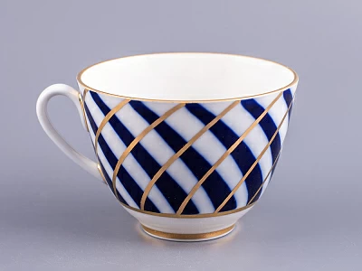 Чашка с блюдцем чайная 250 мл форма Весенняя рисунок Кокон арт. 81.15073.00.1