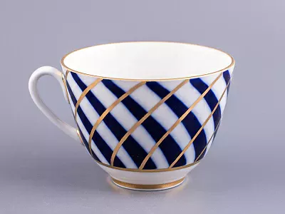 Чашка с блюдцем чайная 250 мл форма Весенняя рисунок Кокон арт. 81.15073.00.1