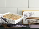 Набор для запекания (2 предмета) форма Стандартная, рисунок Monplaisir Violet, арт 42.00059.00.1, 