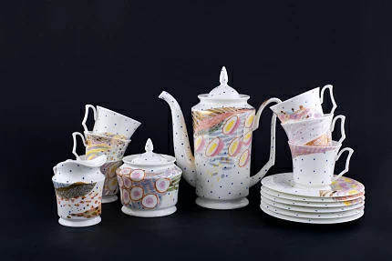 Сервиз кофейный Шифон на форме Юлия, арт 61.20957.00.1