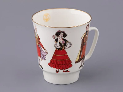 Трехпредметный комплект 165 мл форма Майская рисунок Опера Кармен, арт. 81.33177.00.1