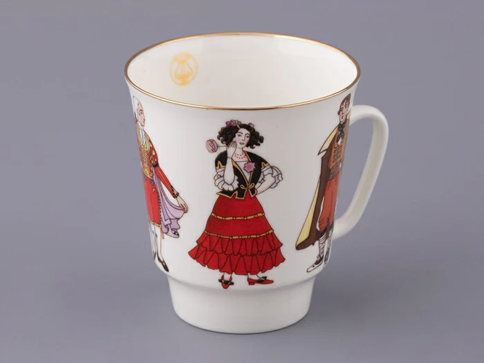 Трехпредметный комплект 165 мл форма Майская рисунок Опера Кармен, арт. 81.33177.00.1, 