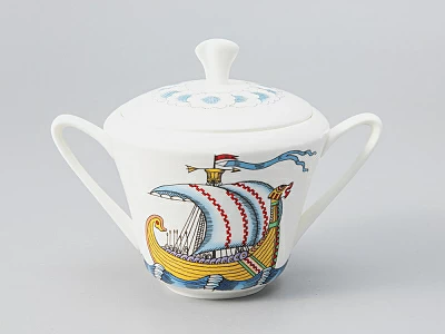 Сервиз чайный форма Сад рисунок Русские сказки, 6 персон 15 предметов, арт. 81.28417.00.1