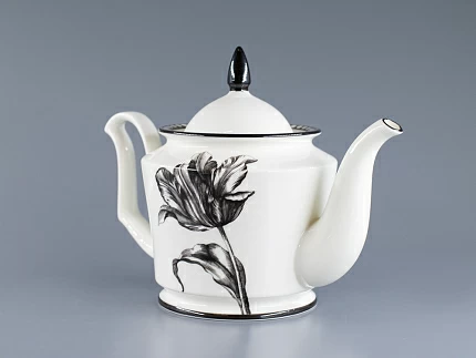 Подарочный набор чайник форма Юлия рисунок Сысоев. Волшебный сад II арт. 81.30911.00.1