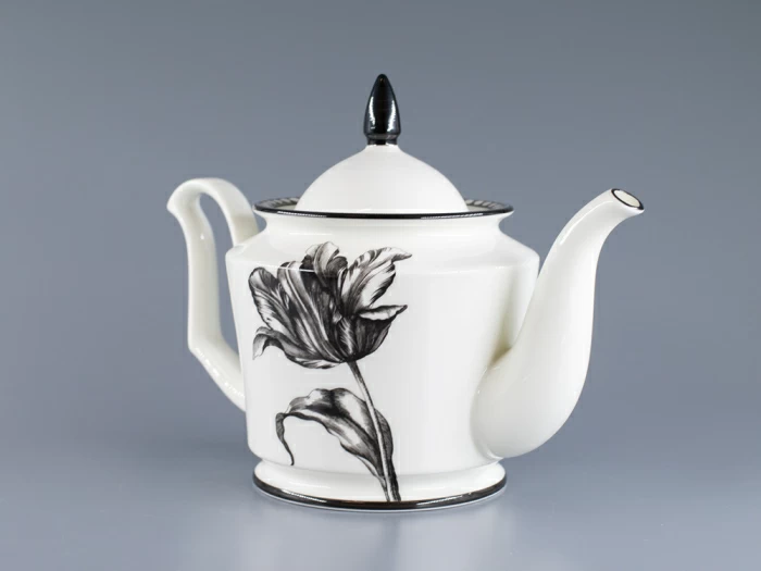 Подарочный набор чайник форма Юлия рисунок Сысоев. Волшебный сад II арт. 81.30911.00.1, 