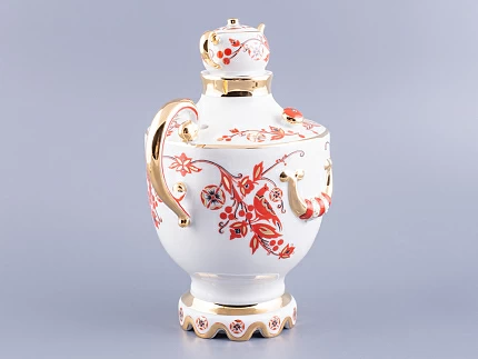 Прибор для вина трехпредметный Веселый самоварчик Русские мотивы арт. 81.10362.00.1