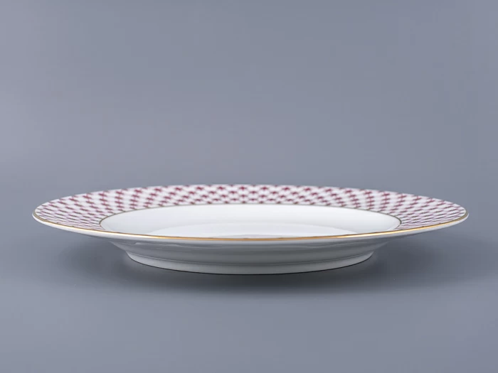 Тарелка 270 мм форма Европейская рисунок Сетка-Блюз арт. 80.85411.00.1, 