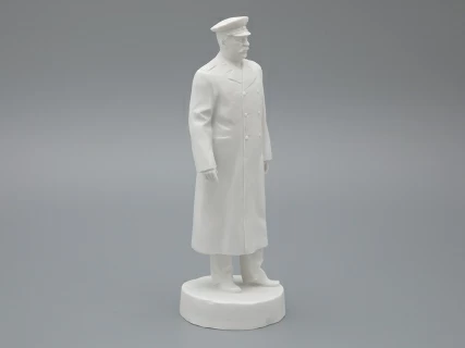 Скульптура Генералиссимус Сталин И.В., в подарочной упаковке, Белый бисквит, арт. 81.33452.00.1,  Скульптура Генералиссимус Сталин И.В., в подарочной упаковке, Белый бисквит, арт. 81.33452.00.1,