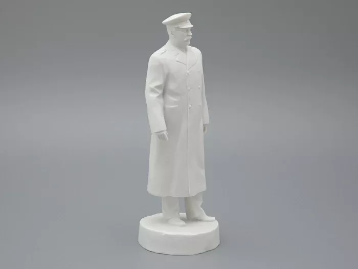 Скульптура Генералиссимус Сталин И.В., в подарочной упаковке, Белый бисквит, арт. 81.33452.00.1, 