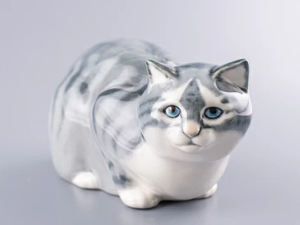 Скульптура форма Кот Мурзик рисунок Муха арт. 82.97622.00.1, 