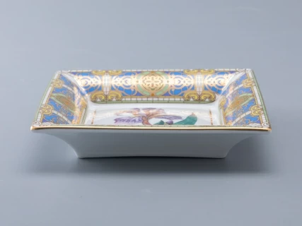 Подставка для мелочей в подарочной упаковке, форма Квадратная, рисунок Нежный Ирис, арт 81.34215.00.1, 