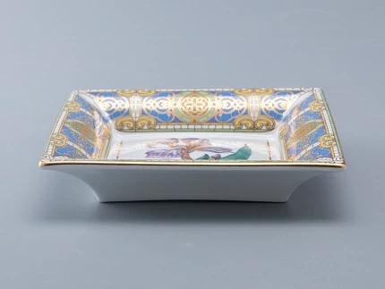 Подставка для мелочей в подарочной упаковке, форма Квадратная, рисунок Нежный Ирис, арт 81.34215.00.1 Подставка для мелочей в подарочной упаковке, форма Квадратная, рисунок Нежный Ирис, арт 81.34215.00.1