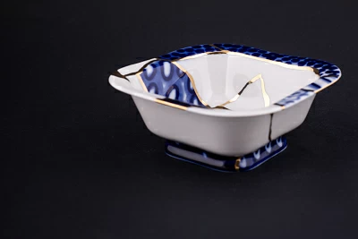 Салатник 350 мл рисунок Байкал, на форме Молодежная арт 60.14036.00.1