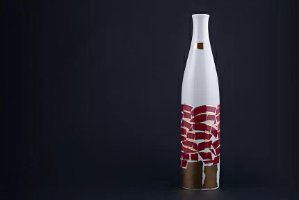 Ваза Пурпур на форме Бутыль, арт 60.15813.00.1 Ваза Пурпур на форме Бутыль, арт 60.15813.00.1