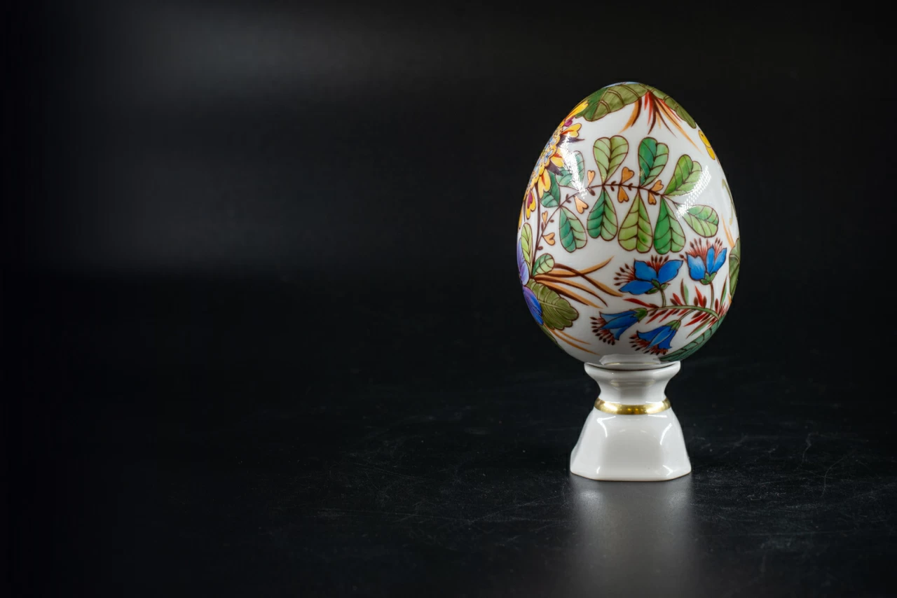 Яйцо пасхальное Цветы для Понедельника, арт 60.14900.00.1, 