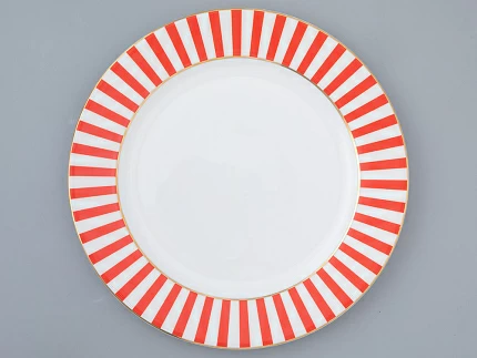 Тарелка плоская 200 мм форма Стандартная 2 рисунок Да и нет Кардинал, арт. 80.46528.00.1