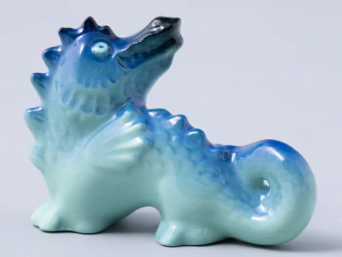Скульптура Дракон №2 голубой Радость арт. 82.44945.00.1, 